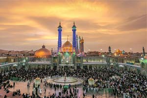 Travel to Qom , Hazrat Masoomeh Shrine